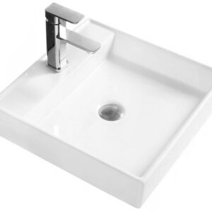 Umyvadlo na desku MEXEN BLANCA 44x44 cm