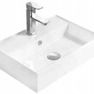 Umyvadlo na desku MEXEN BLANCA 50x35 cm