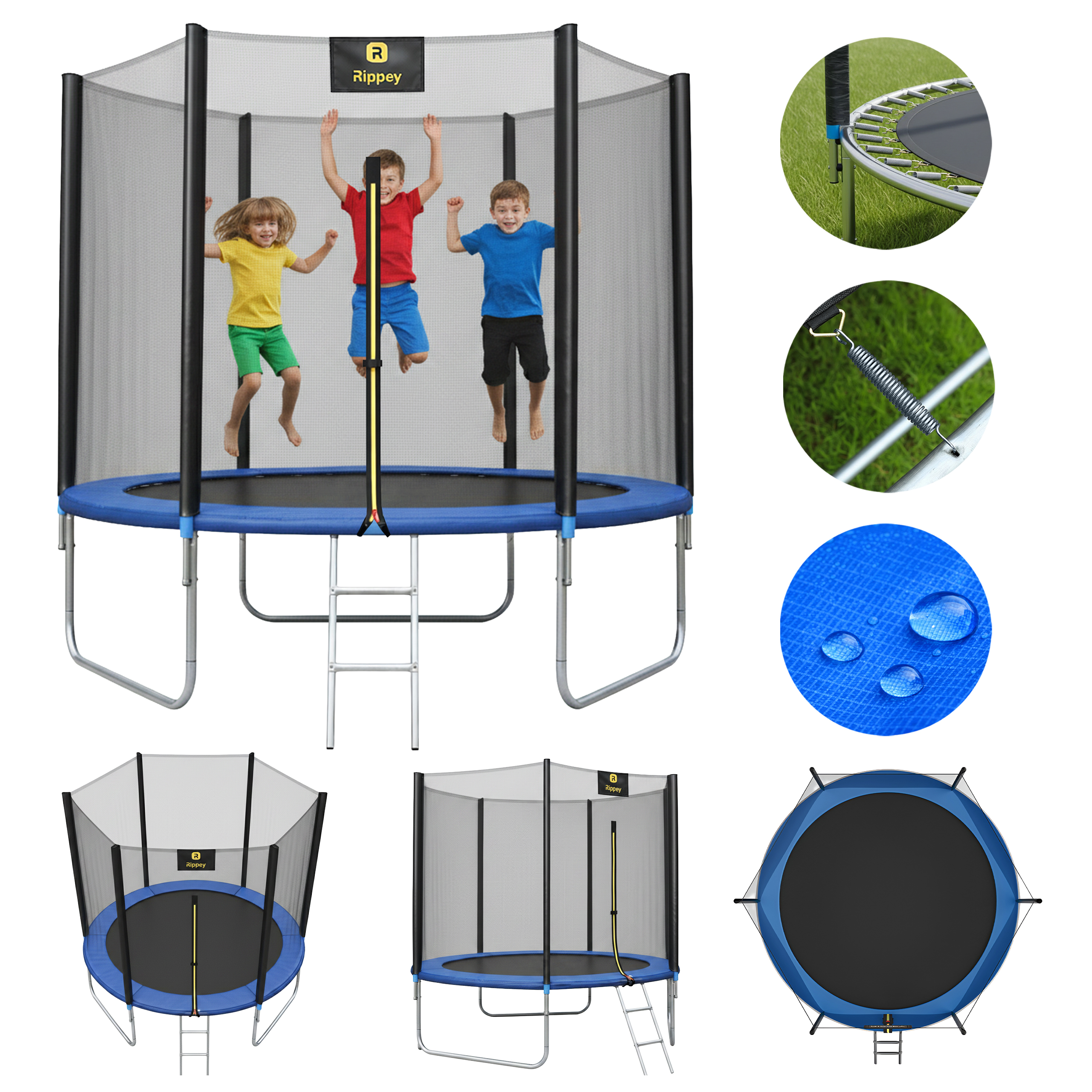 Velaco Zahradní trampolína s ochrannou sítí 10FT SKY 305 - Obrázek 2