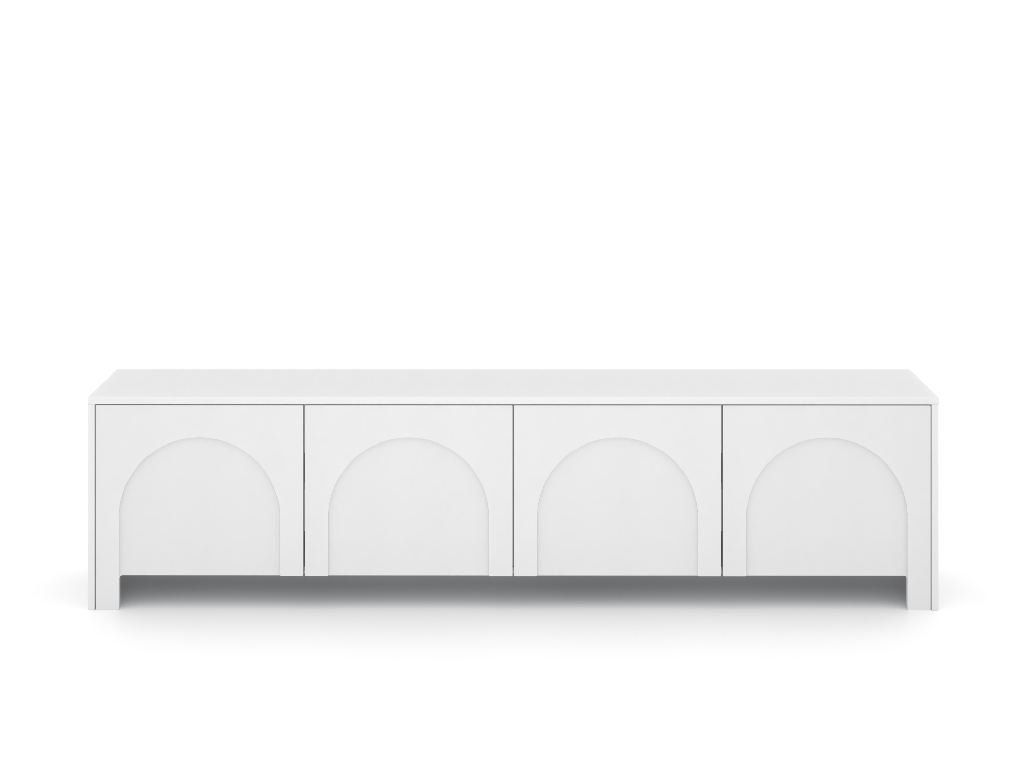 Vivaldi TV stolek Arco 204 cm bílý - Obrázek 2
