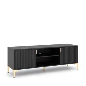 Vivaldi TV stolek Flinn 140 cm černý