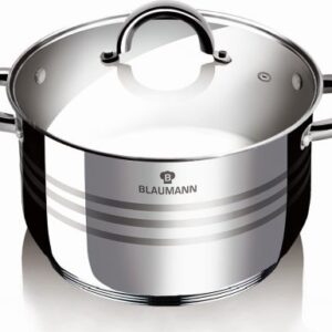 BLAUMANN - Hrnec a poklice skleněná 20cm Gourmet