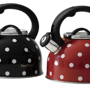 PROHOME - Čajník 2,5l pískací různé barvy, výška 21cm