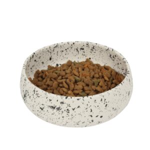 ASIR Keramická miska pro zvířata BSPT010 béžová 16 cm