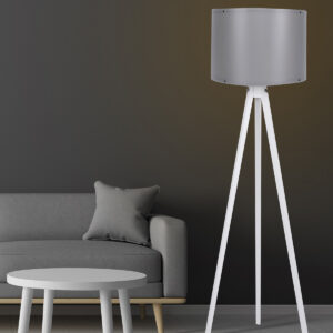 ASIR Stojací lampa 106 šedá bílá