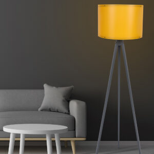 ASIR Stojací lampa 110 žlutá šedá