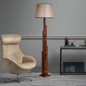 ASIR Stojací lampa HASIR ořech