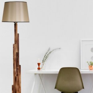 ASIR Stojací lampa KULE hnědá