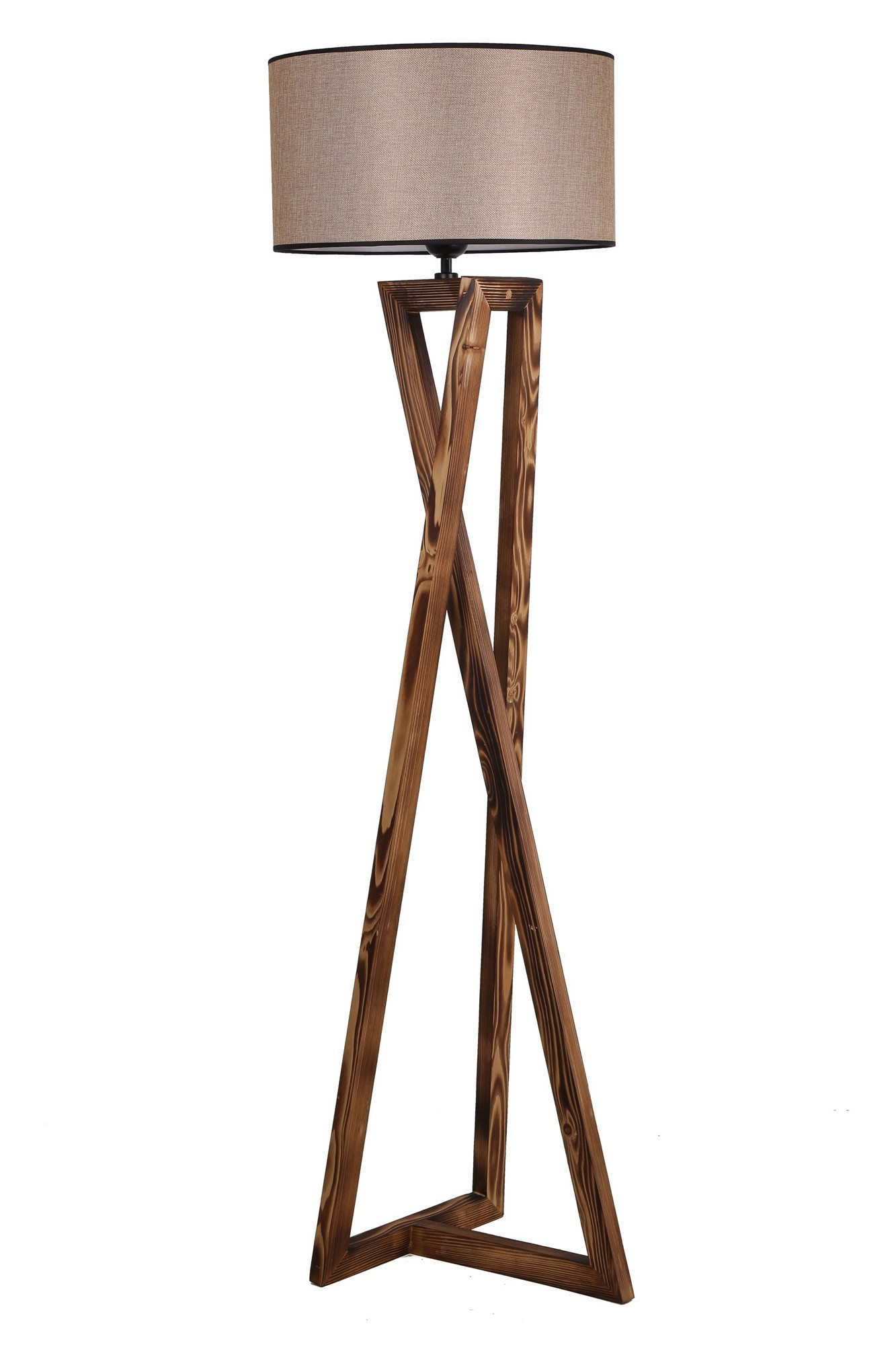 ASIR Stojací lampa MACKA hnědá - Obrázek 2
