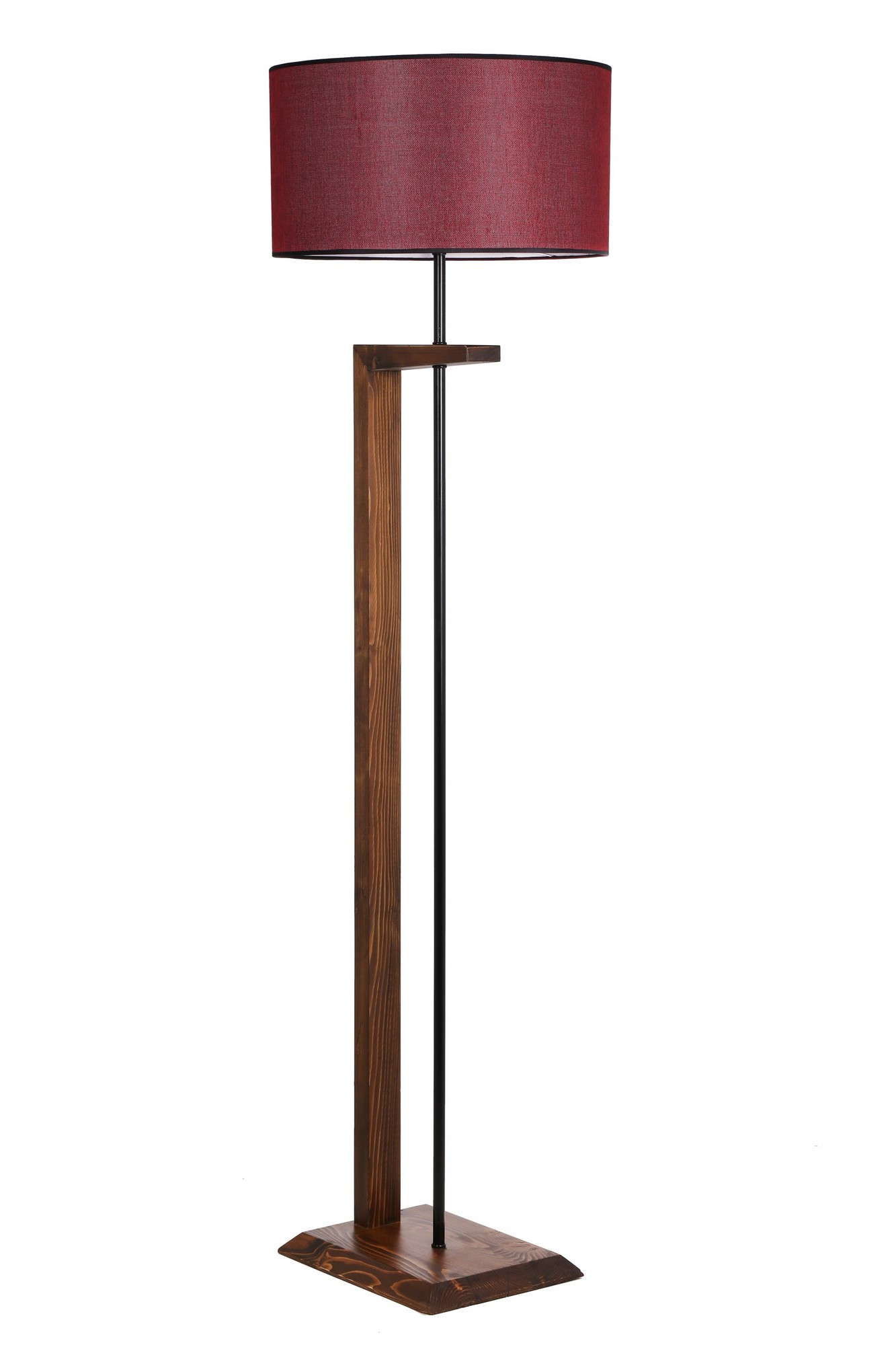 ASIR Stojací lampa MENEKSE ořech červená - Obrázek 2