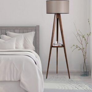 ASIR Stojací lampa SEHBALI ořech