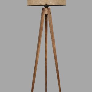 ASIR Stojací lampa TRIPOD hnědá