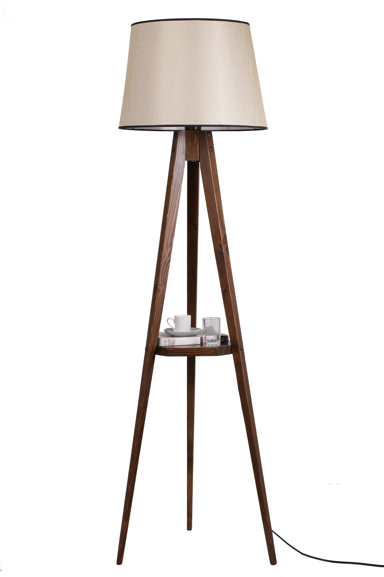 ASIR Stojací lampa TRIPOD ořech - Obrázek 2