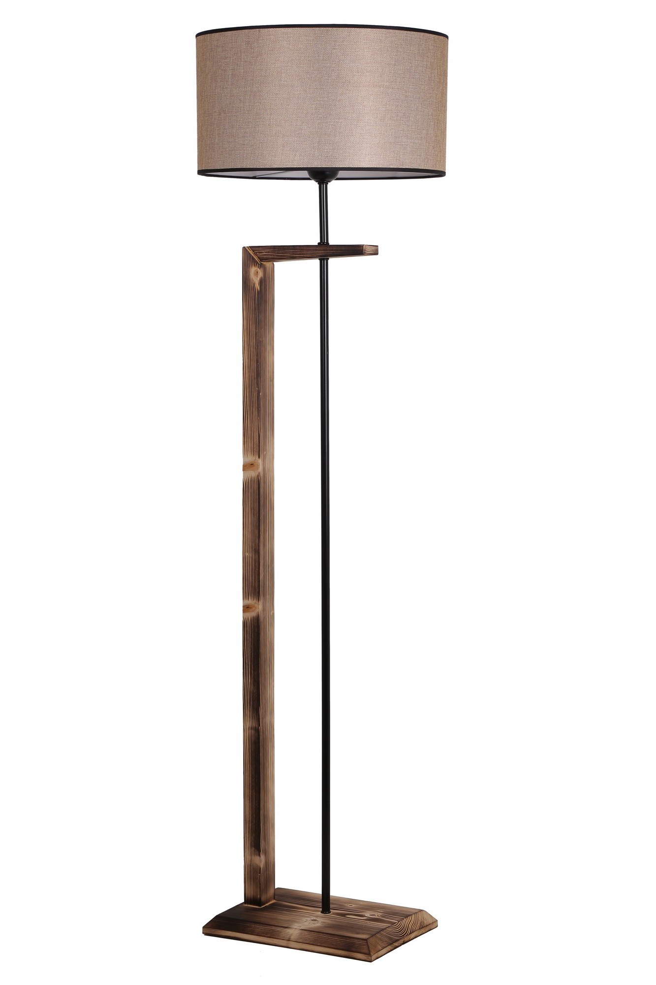 ASIR Stojací lampa YANIK hnědá - Obrázek 2