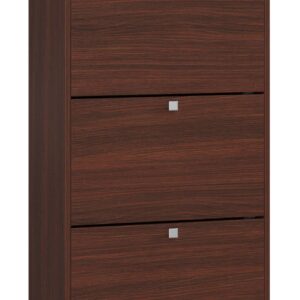 Ak furniture Botník Marienne 60 cm - 3 dvířka wenge