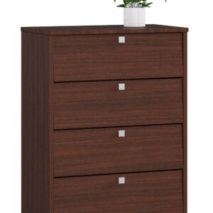 Ak furniture Botník Marienne 60 cm - 4 dvířka wenge