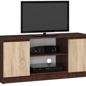Ak furniture TV stolek Tonon 120 cm venge/sonoma