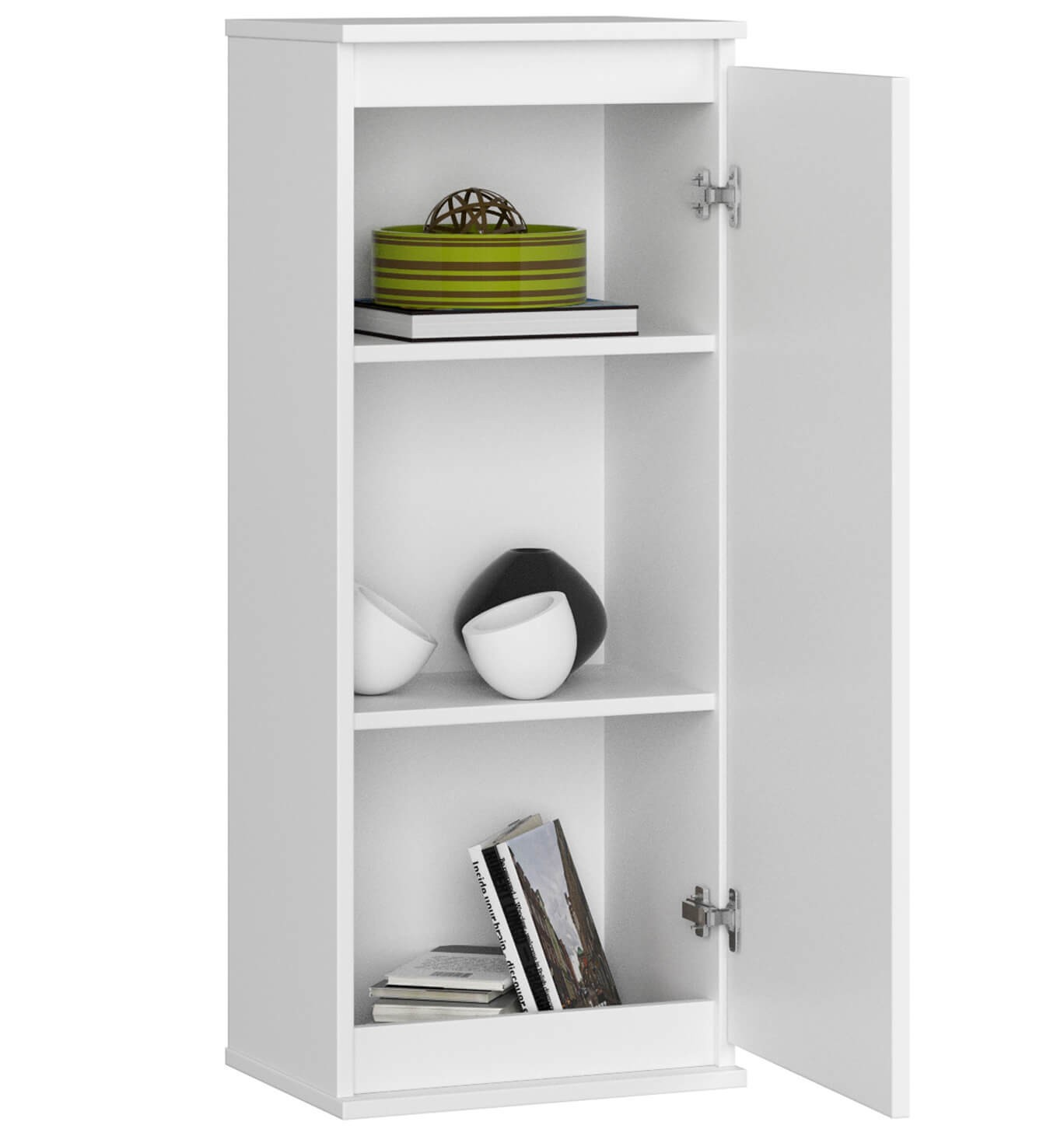 Ak furniture Závěsná skříňka Star 40 cm bílá - Obrázek 2