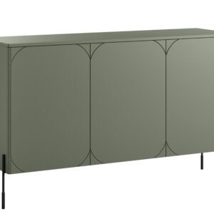 Bogart Komoda Sonita 150 cm se dvěma skrytými zásuvkami - olivová