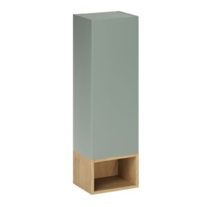 Comad Závěsná koupelnová skříňka Aster 30 cm dub cremona/zelená