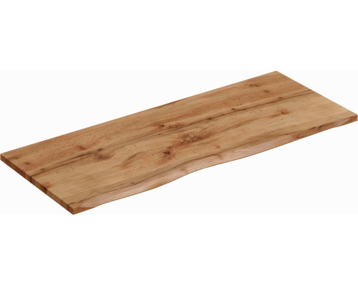 Comad Závěsná skříňka Casad Nature s deskou 120 cm bílá/dub wotan - Obrázek 2