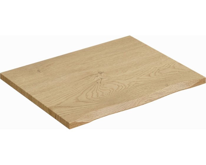 Comad Závěsná skříňka pod umyvadlo Dalia Cashmere Nature s deskou 80 cm kašmírová/dub cremona - Obrázek 2