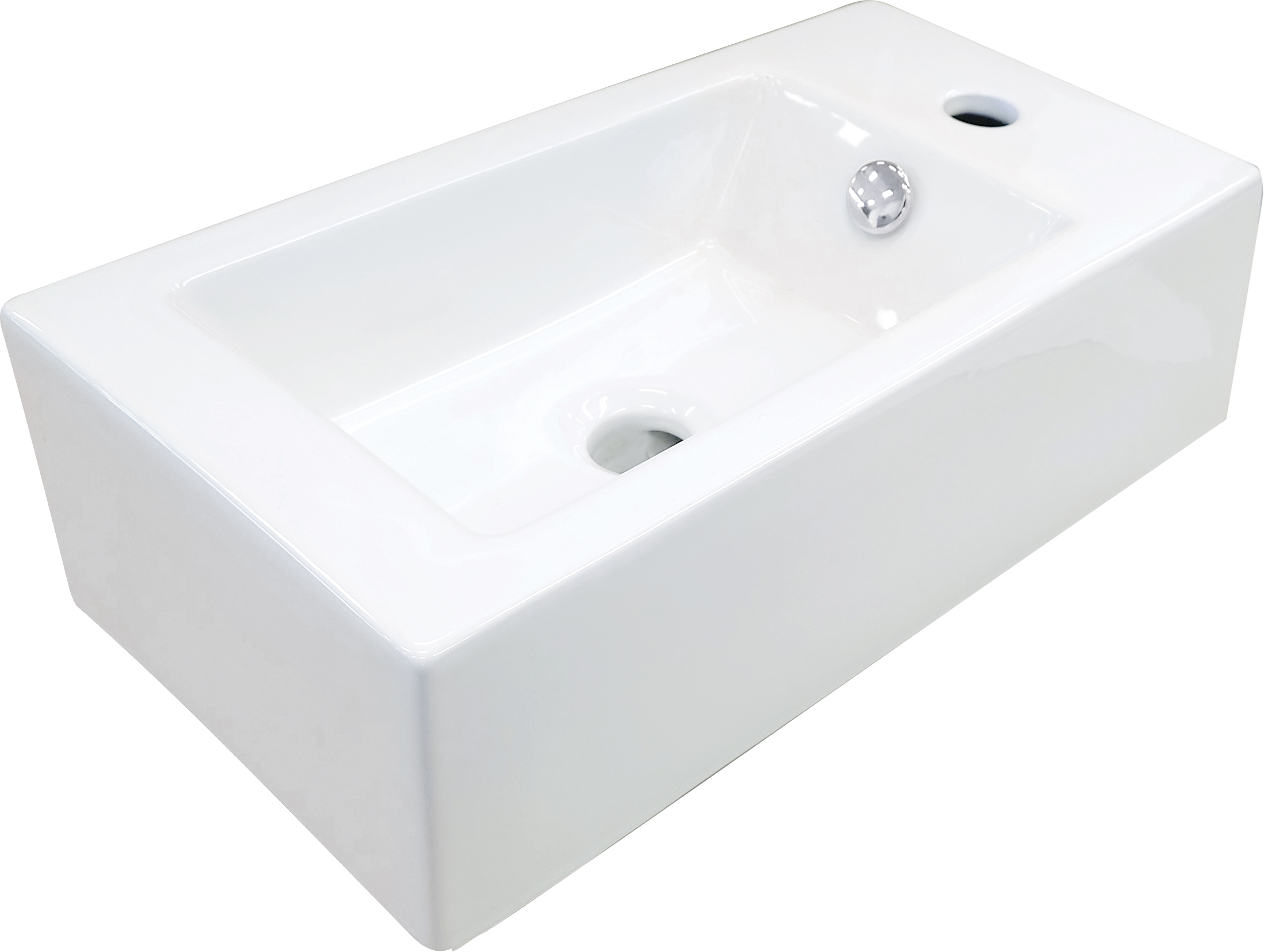 Deante Umyvadlo na desku Square 50x25