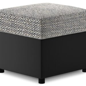 Eltap Taburet R3 46 cm Berlin 01/eko kůže Soft 11 šedo-černý