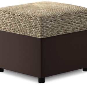 Eltap Taburet R3 46 cm Berlin 03/eko kůže Soft 66 béžovo-hnědý