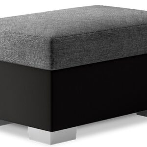 Eltap Taburet R4 85 cm Sawana 05/eko kůže Soft 11 šedo-černý