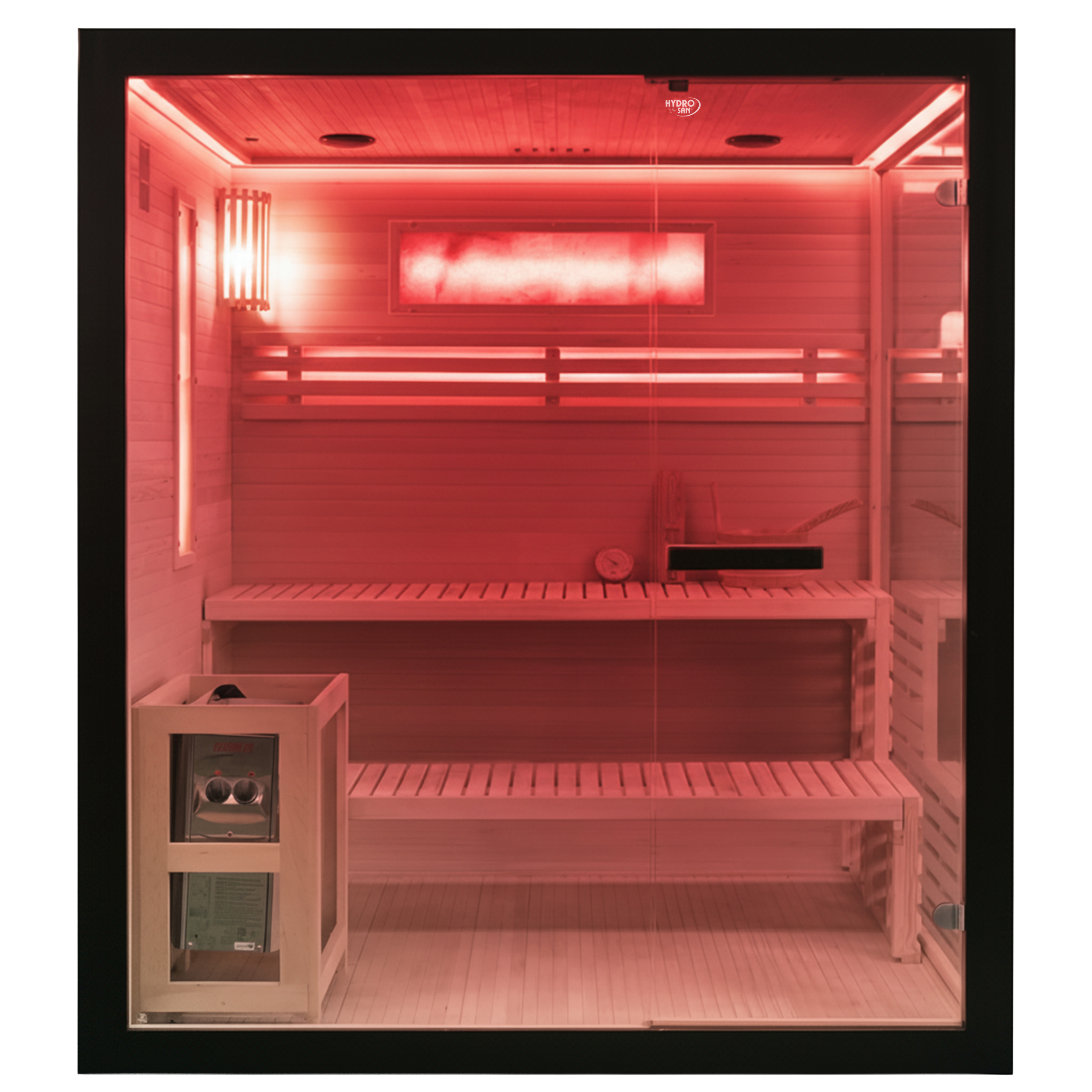 Hydrosan Finská sauna Forsa 3-BL 180x160