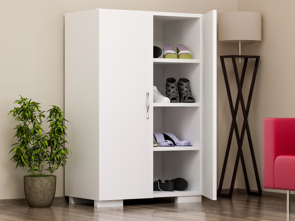 Kalune Design Botník MADA bílý - Obrázek 2