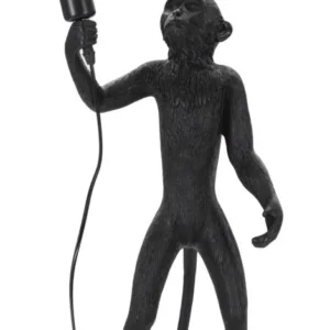 Mauro Ferretti Stolní lampa Monkey 55 cm černá