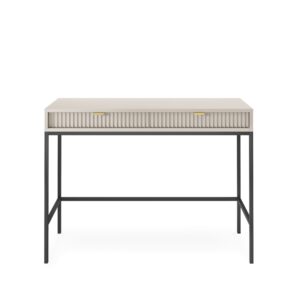 Piaski Toaletní stolek Nova 104 cm kašmír/černý