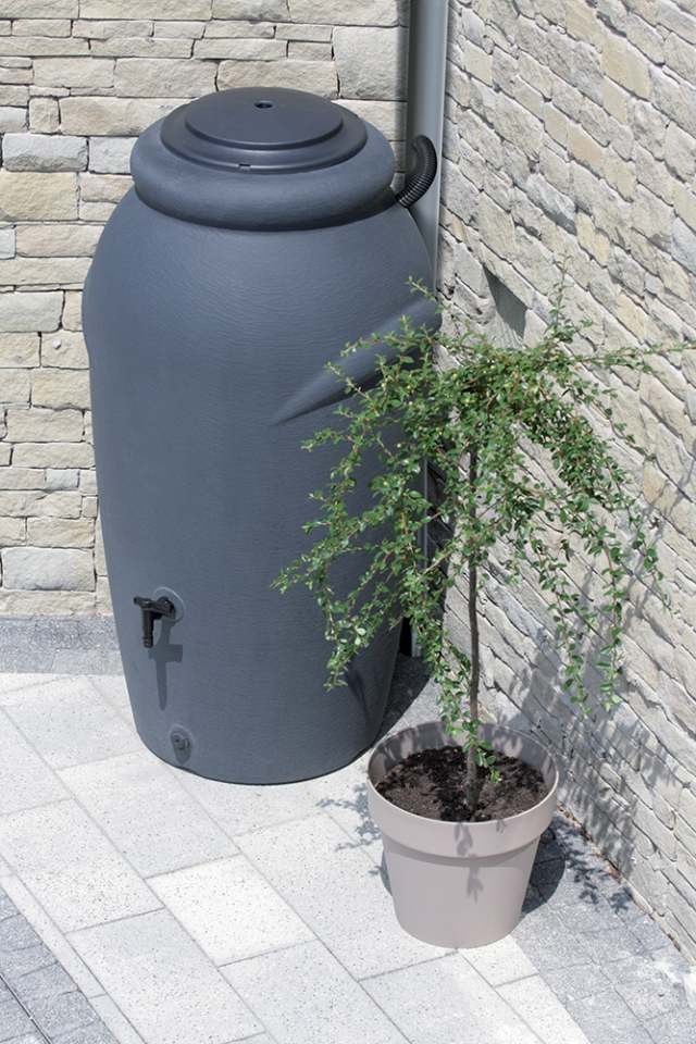 Prosperplast Sud na dešťovou vodu TUCAN BABY antracit 210l - Obrázek 2