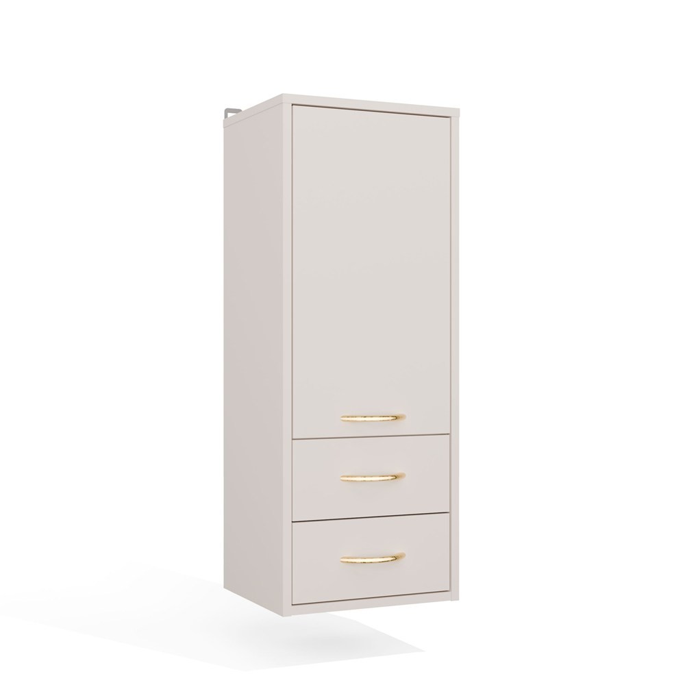 TP Living Závěsná koupelnová skříňka Nina W1D2S 35 cm kašmírová