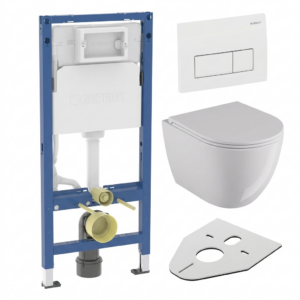 WC SET Geberit DuoFix s WC mísou Caneo