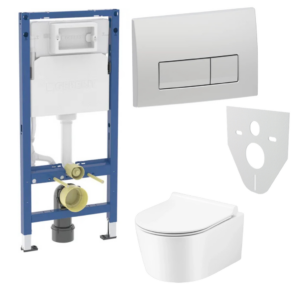 WC SET Geberit DuoFix s WC mísou Corona