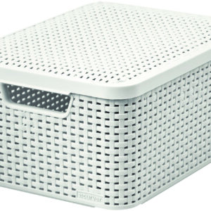 CURVER - Úložný box s víkem STYLE M, krémový