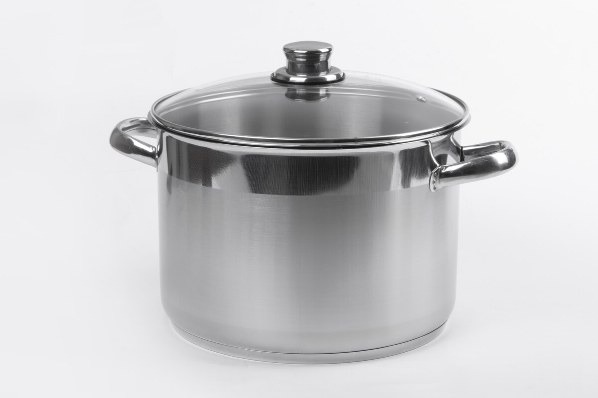 SSW - Hrnec 26cm 10l nerez a skleněná poklice